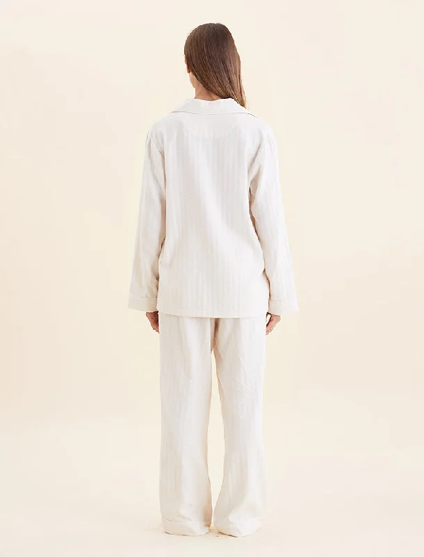 Super Soft Brushed Herringbone PJ