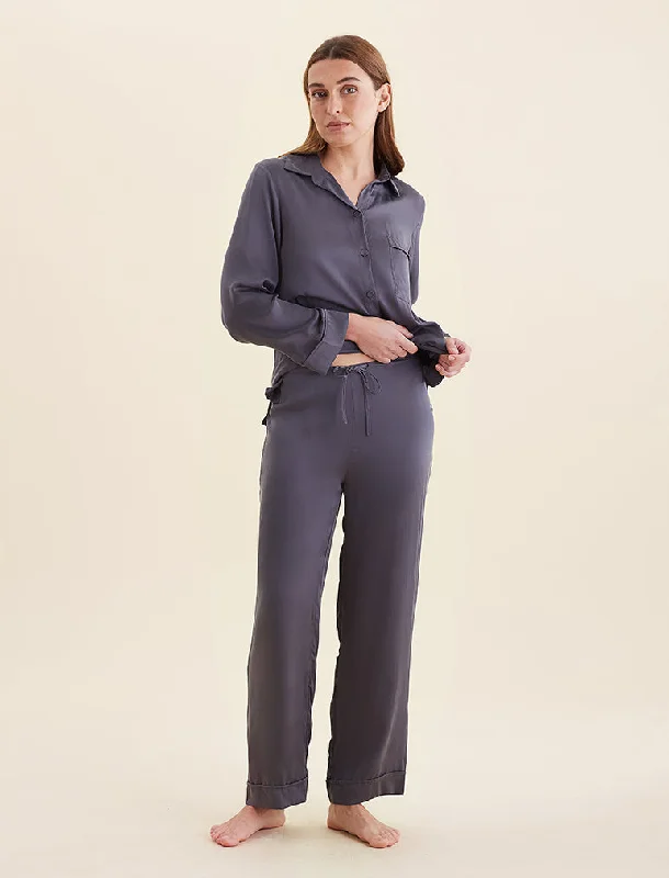 Audrey Mulberry Silk Full Length PJ