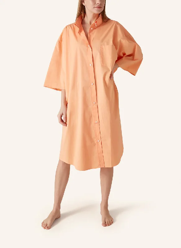 YELLAMARIS~ Poplin shirt dress