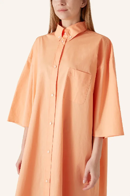 YELLAMARIS~ Poplin shirt dress