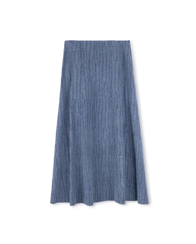 A-Line Midi Skirt