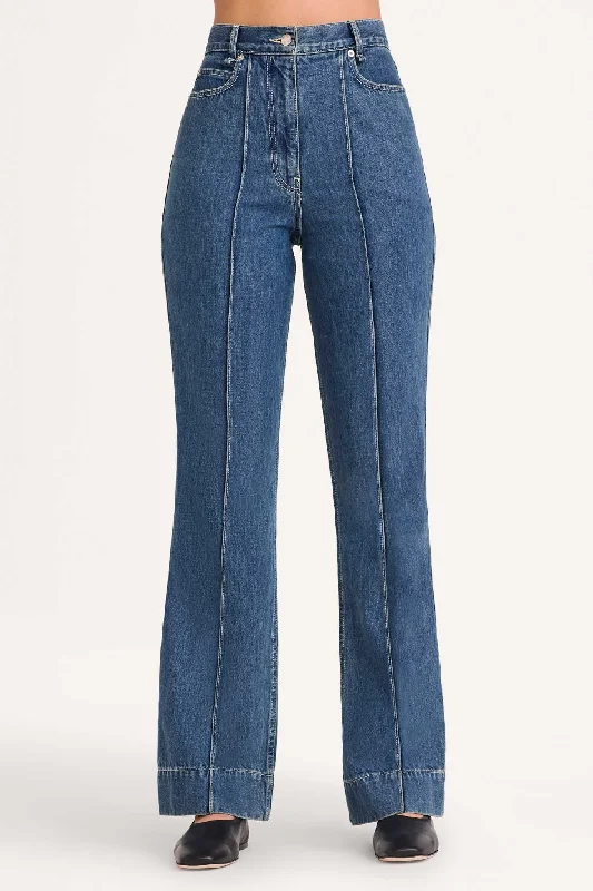 Beacon Jean in Mid-Blue Wash