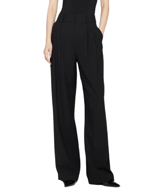 Carrie Pant- Black Twill