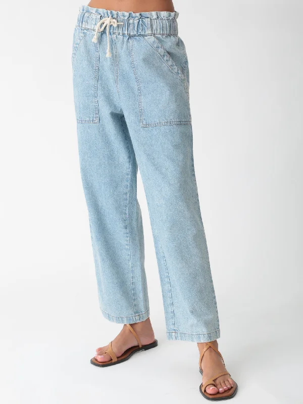 Electric & Rose Easy Pant / Denim Sky Blue