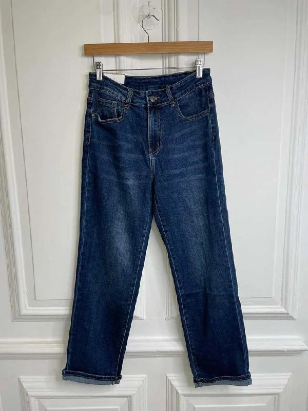 G-Smack Straight Leg Jeans - Classic Blue