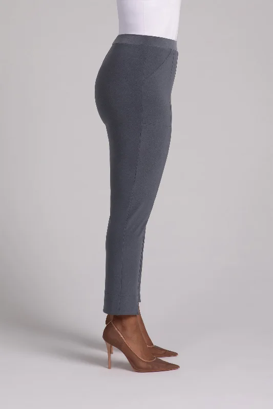 Hepburn Ankle Pant | Melange Gunmetal