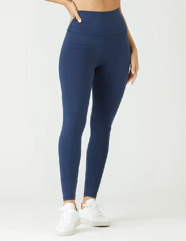 High Waist Pure Pant Navy