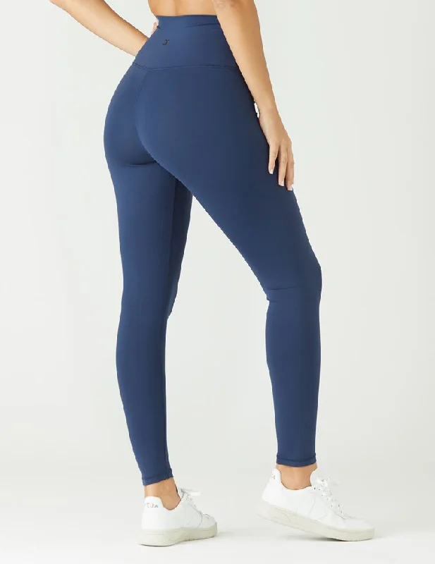 High Waist Pure Pant Navy