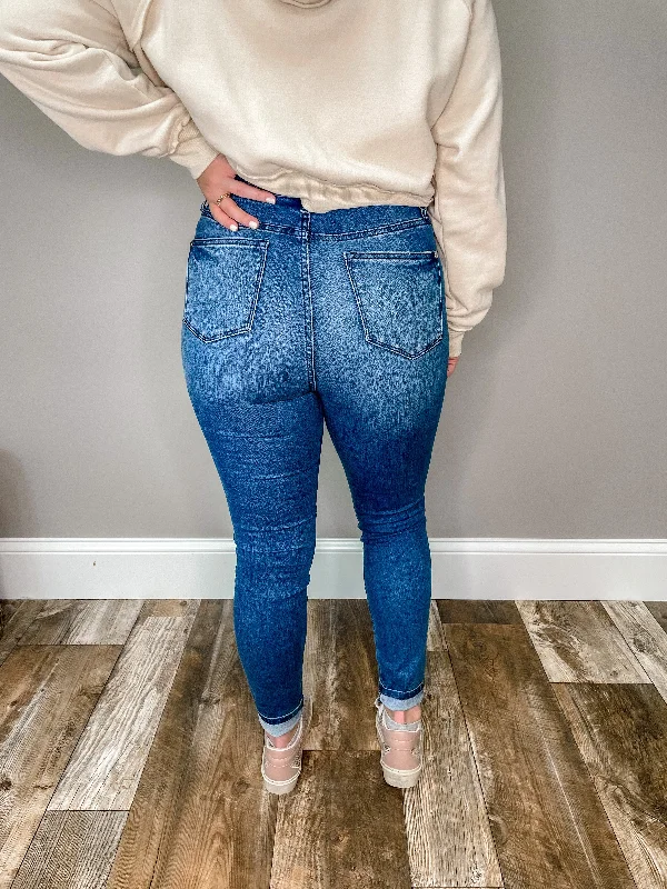 Kiley Judy Blue Tummy Control Jean