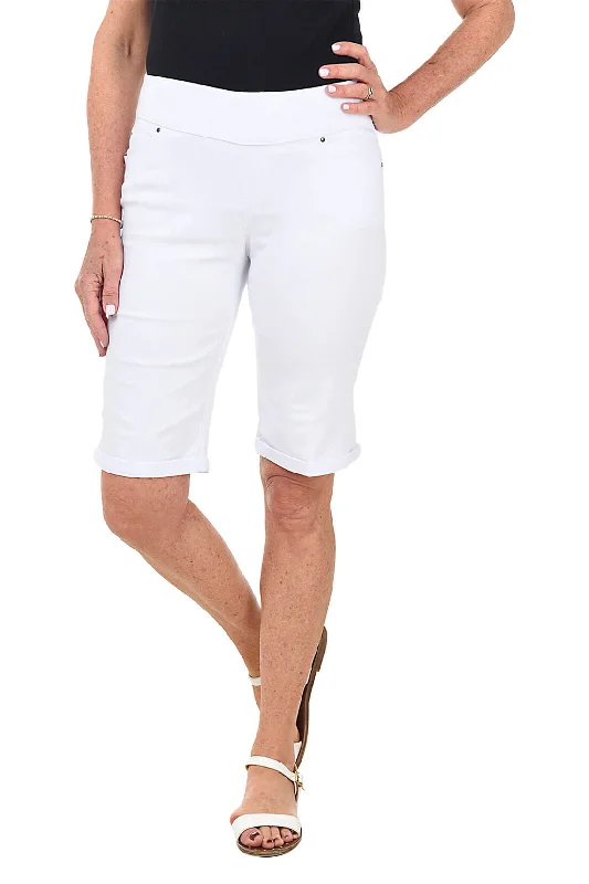 Pull-On Cuffed Bermuda Short