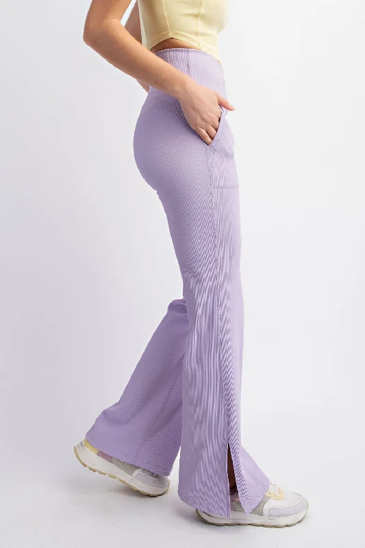 Perfect Day Lavender Flare Leggings