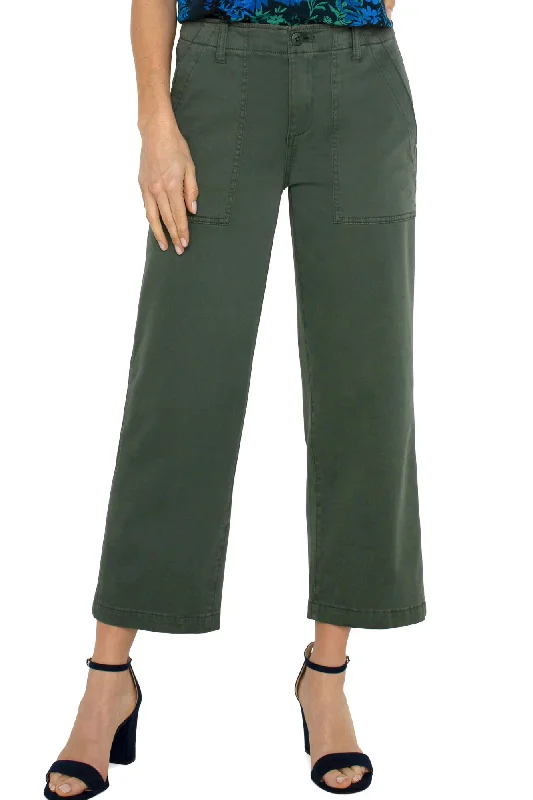 Liverpool Cargo Wide Leg Crop