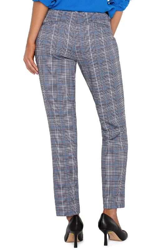 Liverpool Kelsey Plaid Knit Trouser