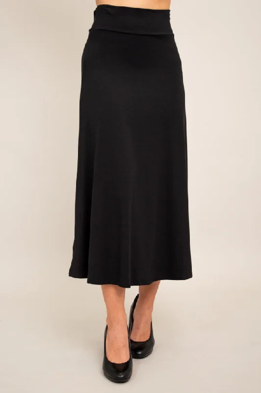 Miriam Skirt, Black, Bamboo