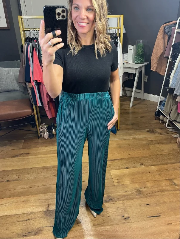 Right This Way Corded Wide Leg Pant - Multiple Options