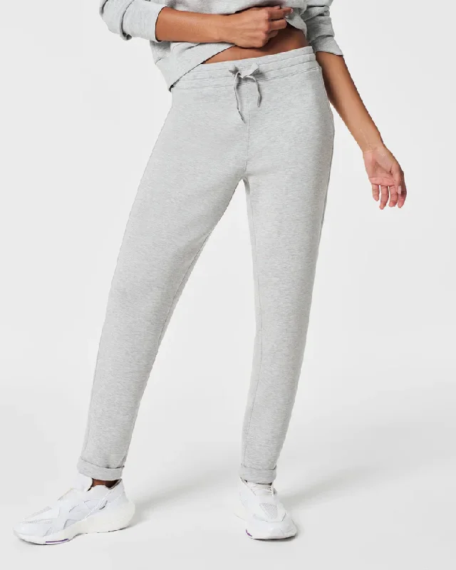 Spanx Air Essentials Tapered Pant Light Grey Heather