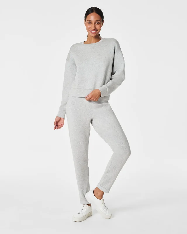 Spanx Air Essentials Tapered Pant Light Grey Heather