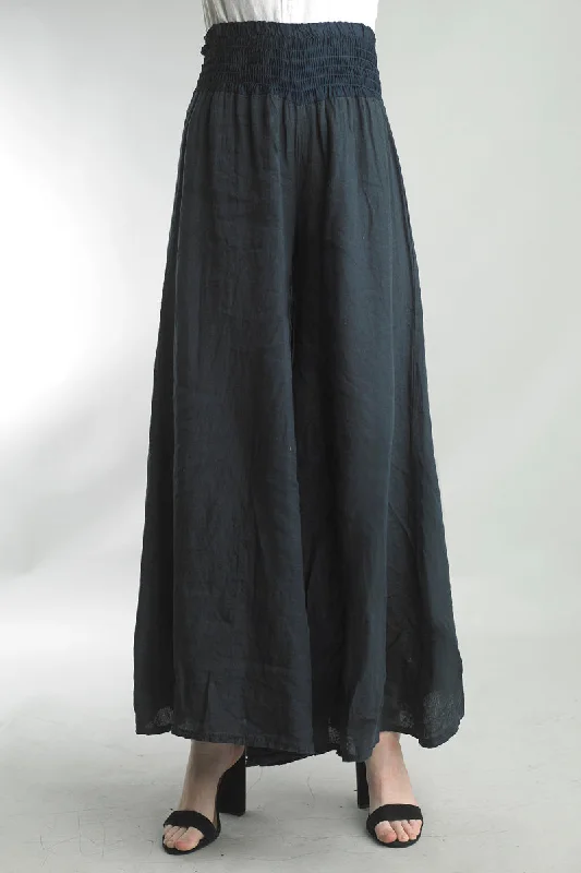 Wide Leg Linen Pants