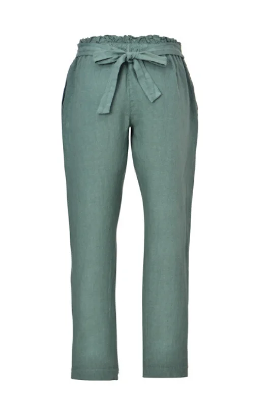 VENUS LINEN PANTS MINT