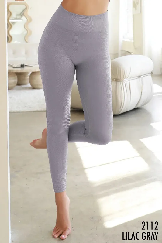 Who Ever I Want Grey Lilac Leggings