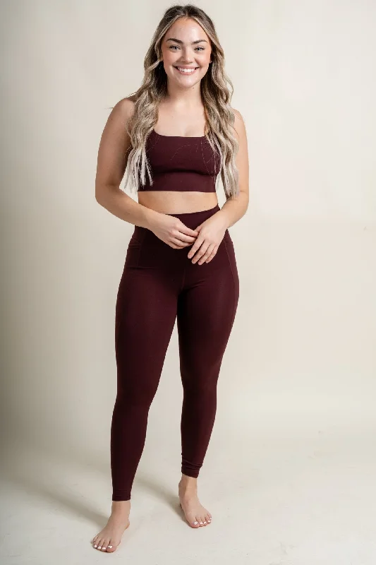 Z Supply all day leggings fig