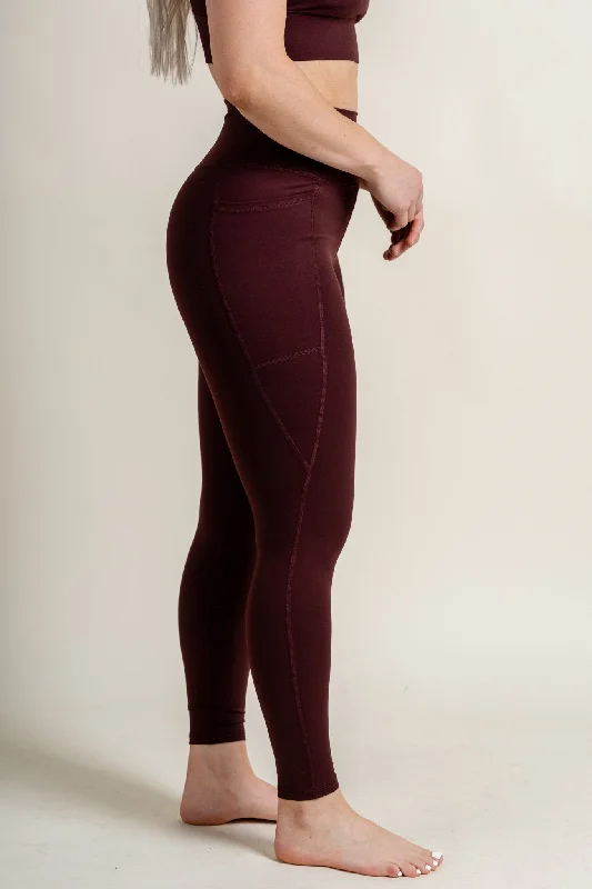 Z Supply all day leggings fig