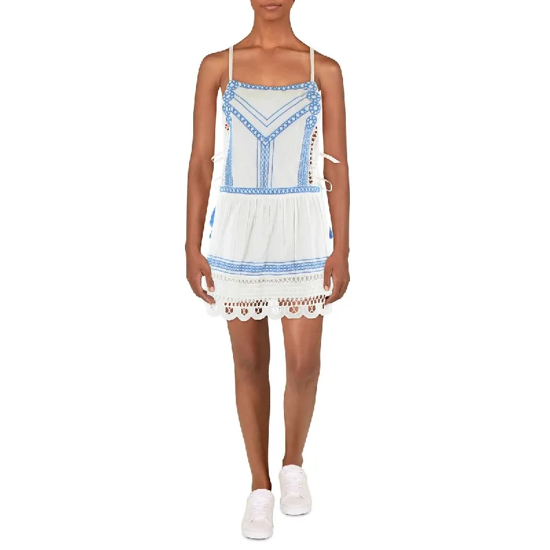 Raga Womens Daytime Mini Sundress Classic Floral Print Mini Dress