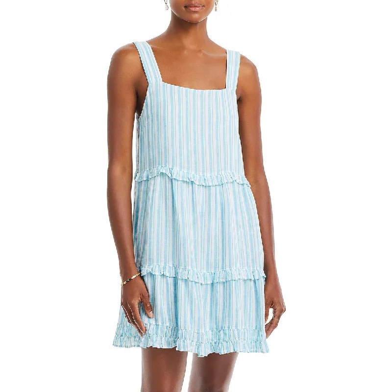 Rails Womens Summer Mini Sundress Stylish Button-Down Mini Dress