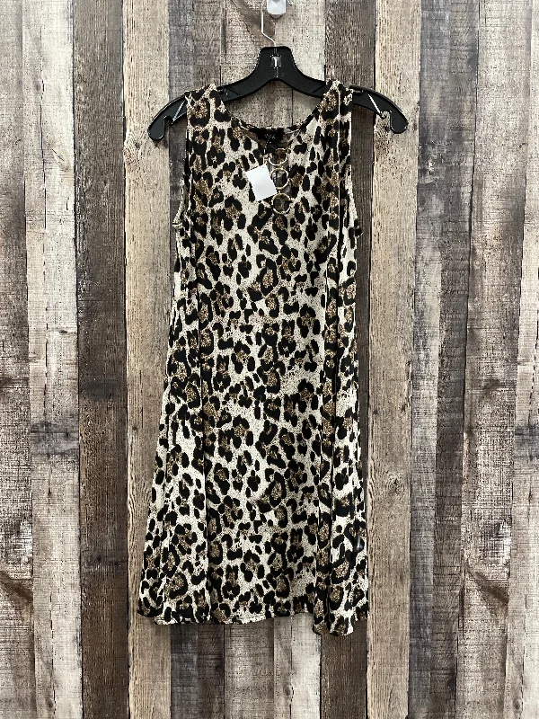 Animal Print Dress Party Short Msk, Size M Tunics Handmade artisanal