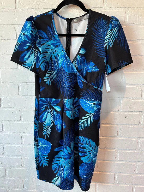 Black & Blue Dress Party Short Asos, Size S Tunics Sale discount