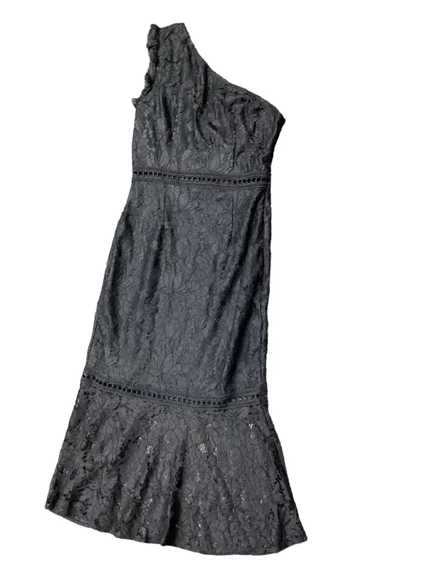 Black Dress Party Long Shein, Size 4 Tunics Trendy modern