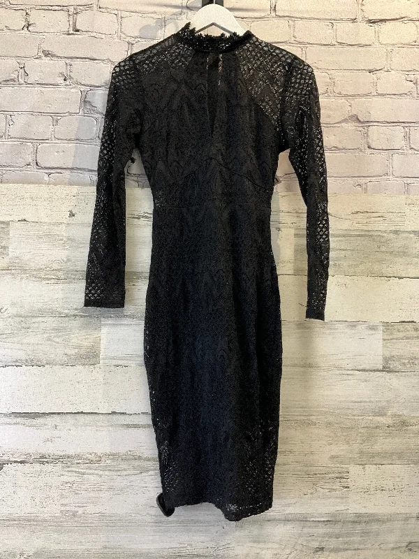 Black Dress Party Short Akira, Size S Tunics Prom sequined