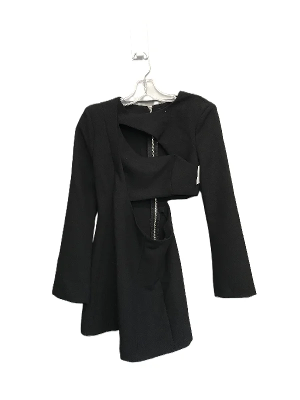 Black Dress Party Short By Zara, Size: Xs Tunics Denim casual