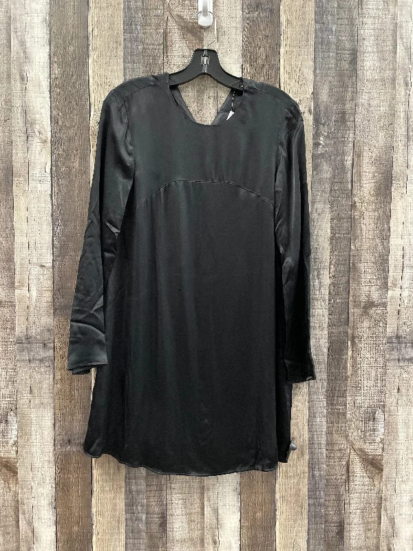 Black Dress Party Short Mng, Size S A-Line Day Work