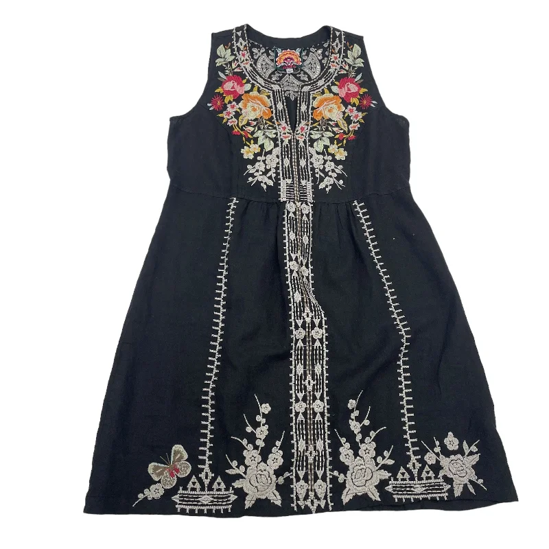 BLACK JOHNNY WAS DRESS PARTY SHORT, Size S Tunics Velvet soft