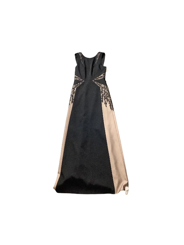 Black & Tan Dress Party Long Bcbgmaxazria, Size S Tunics Leisure comfortable