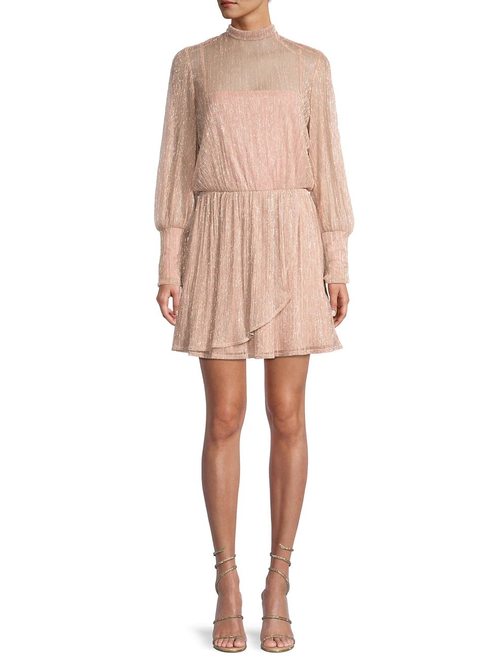 Gavin Minidress - Fairy Dust Elegant Silk Mini Dress