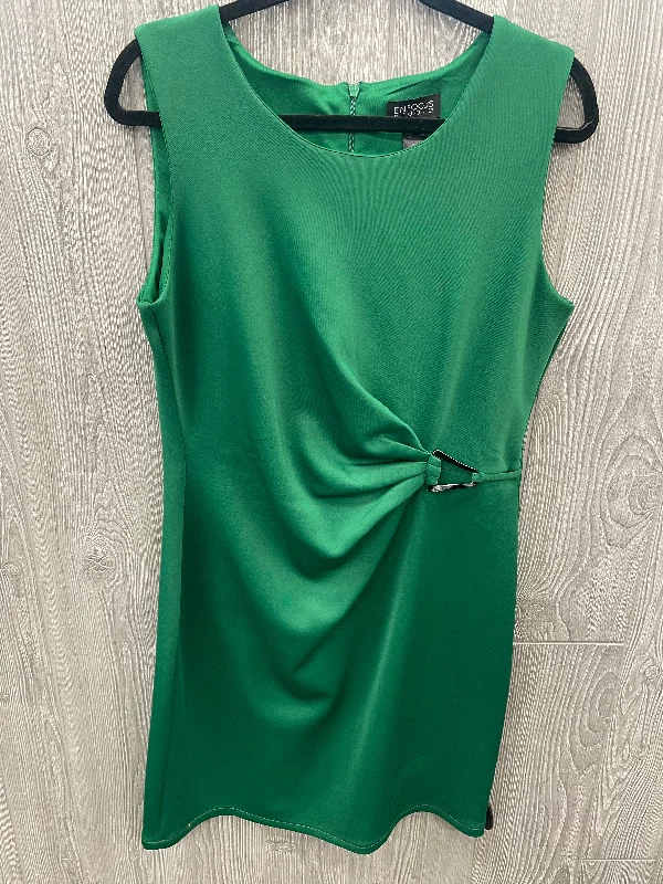 Green Dress Party Short Enfocus, Size L Tunics Floral girly