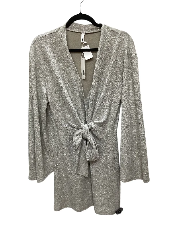 Grey Dress Party Short Glam, Size M Tunics Corduroy durable
