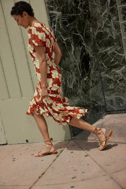 Lulani Dress | Scarlet Martinique Mini Fashionable Polka Dot Mini Dress