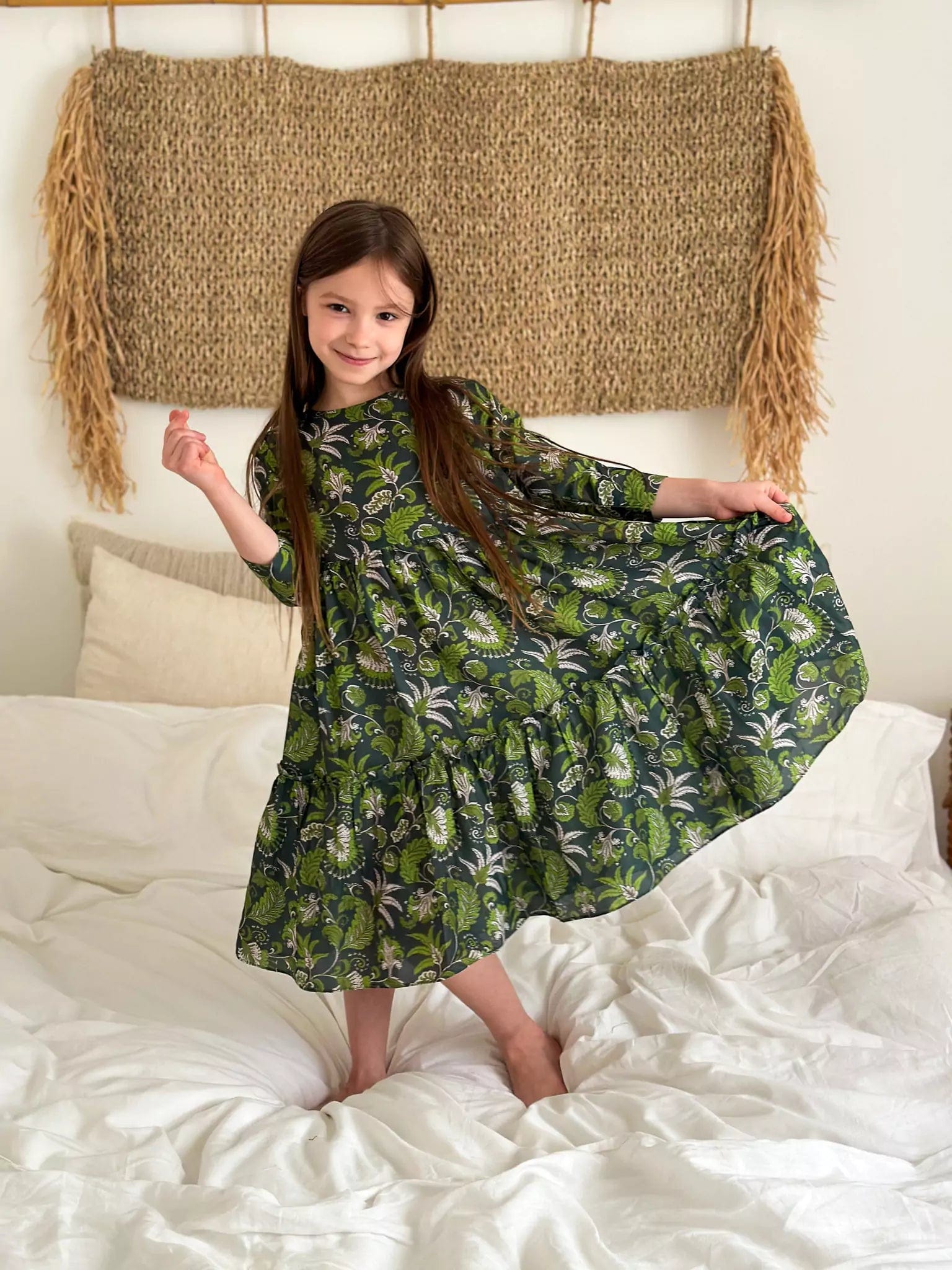 Mini Calamari Summer Dress Stylish Puff Sleeve Mini Dress