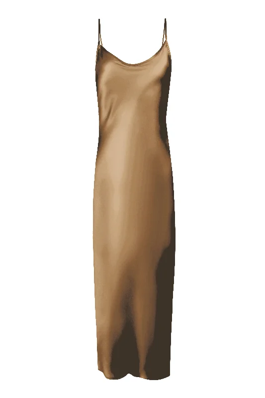 Minimal Slip Dress - Terre Comfortable Boho Mini Dress
