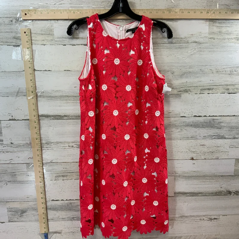 Orange & White Dress Party Short Alex Marie, Size S Tunics Party sparkling