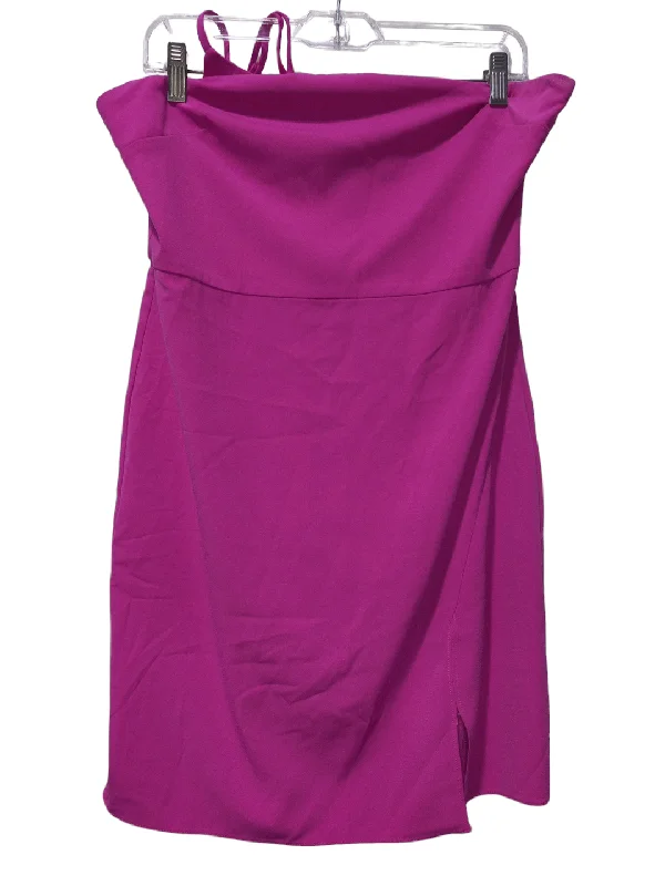 Purple Dress Party Short Lovers & Friends, Size L Tunics Velvet soft