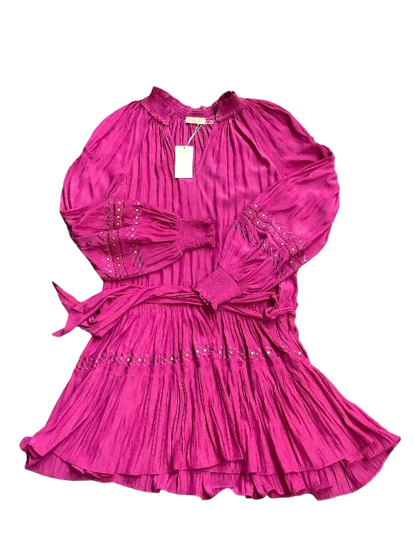Purple Dress Party Short Ramy Brook, Size M Tunics Solid Classic