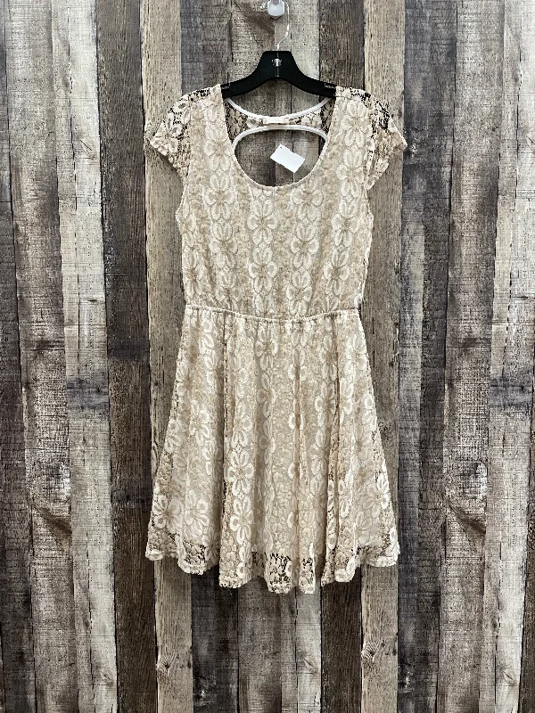 Tan Dress Party Short Altard State, Size L Tunics Brand named
