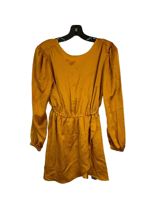 Yellow Dress Party Short Michael By Michael Kors, Size Xs Tunics Business professional
