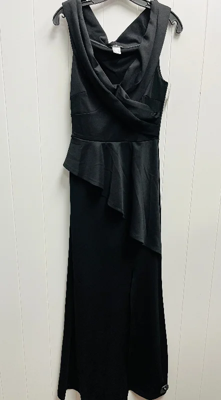 Black Dress Party Long Venus, Size S Tunics Solid Classic