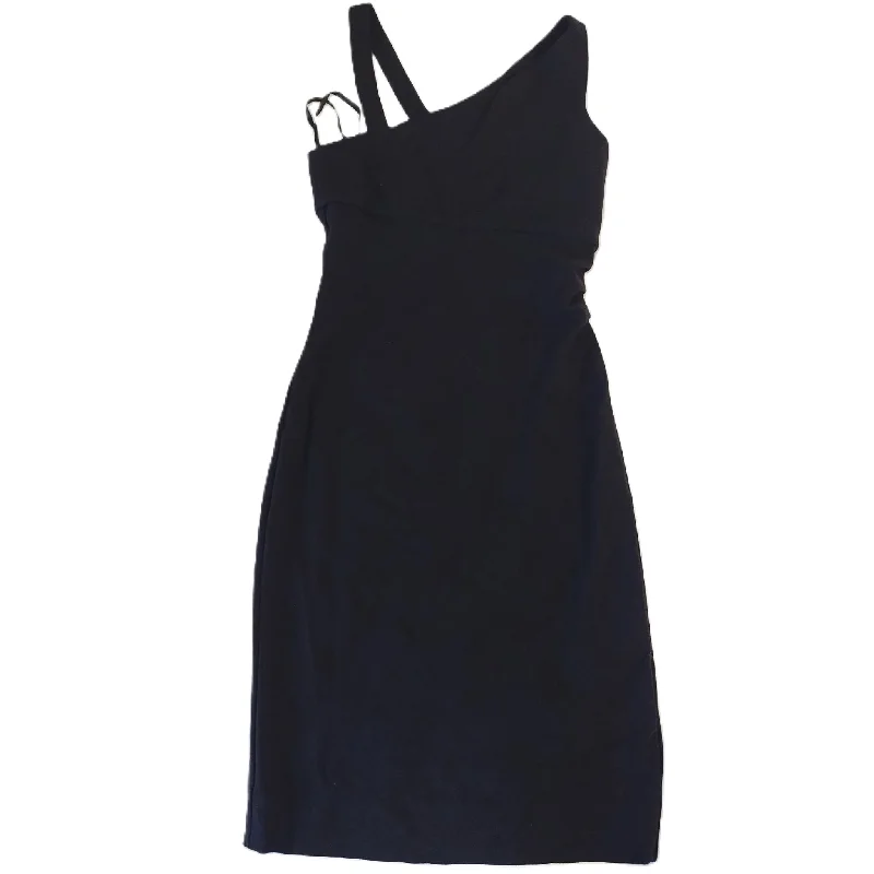 Black Dress Party Short By Diane Von Furstenberg, Size: Xs Tunics Stylish modern
