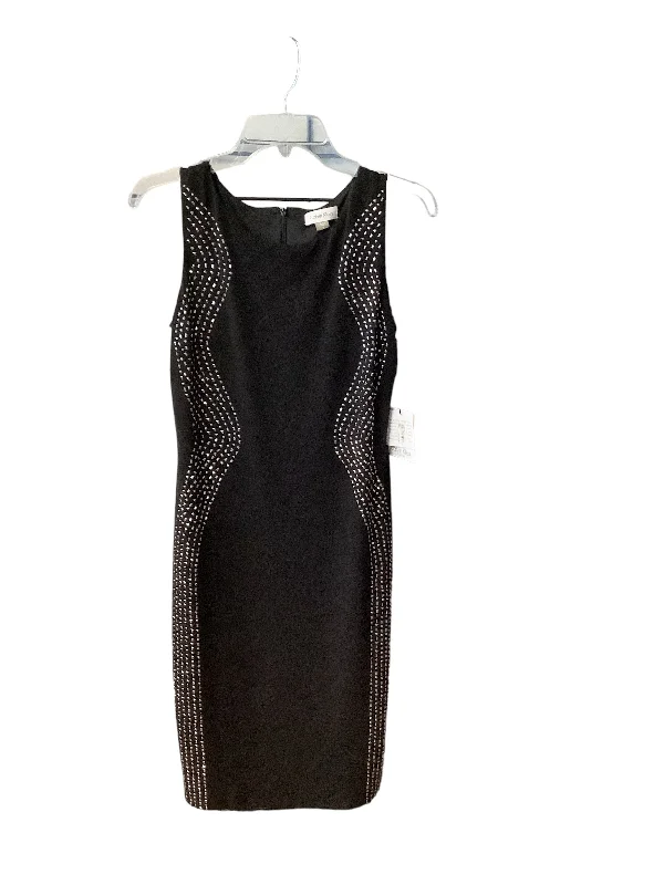 Black Dress Party Short Calvin Klein, Size 6 Tunics Chinos classic